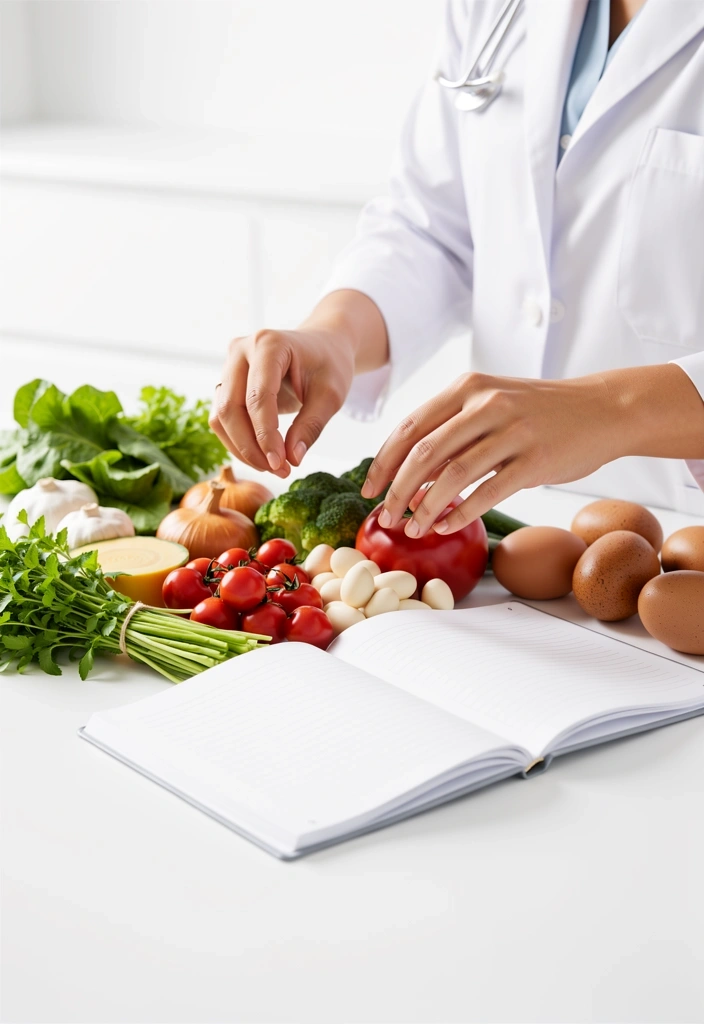 Nutrycjolog przy pracy